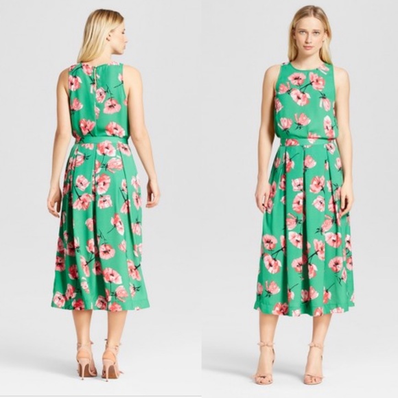 Who What Wear Dresses & Skirts - Birdcage Midi Skirt Tulip Print